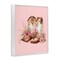 Stupell Industries Floral Pink Cowgirl Boots Framed Giclee Art